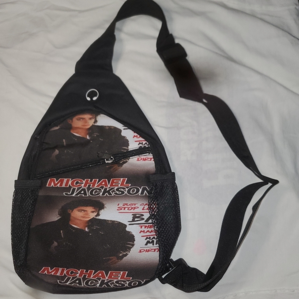 Michael Jackson Cross Body Bag